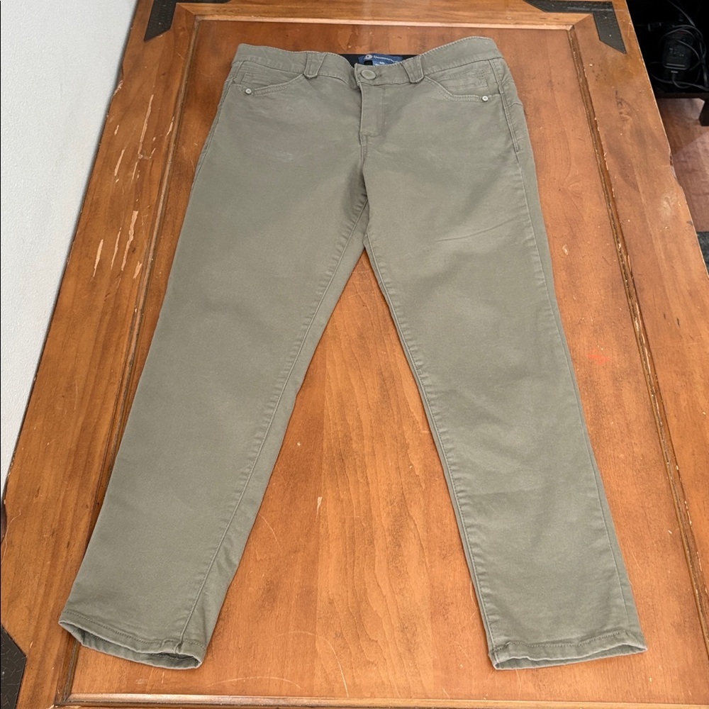 Democracy Ab Solution Olive Trousers Size 10